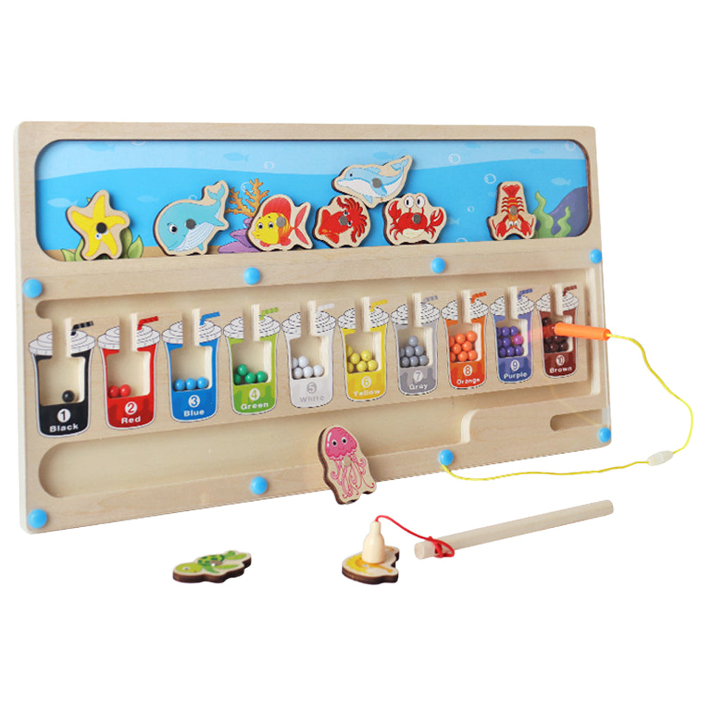 Magnetic Maze Rolling Bead Toy J8283