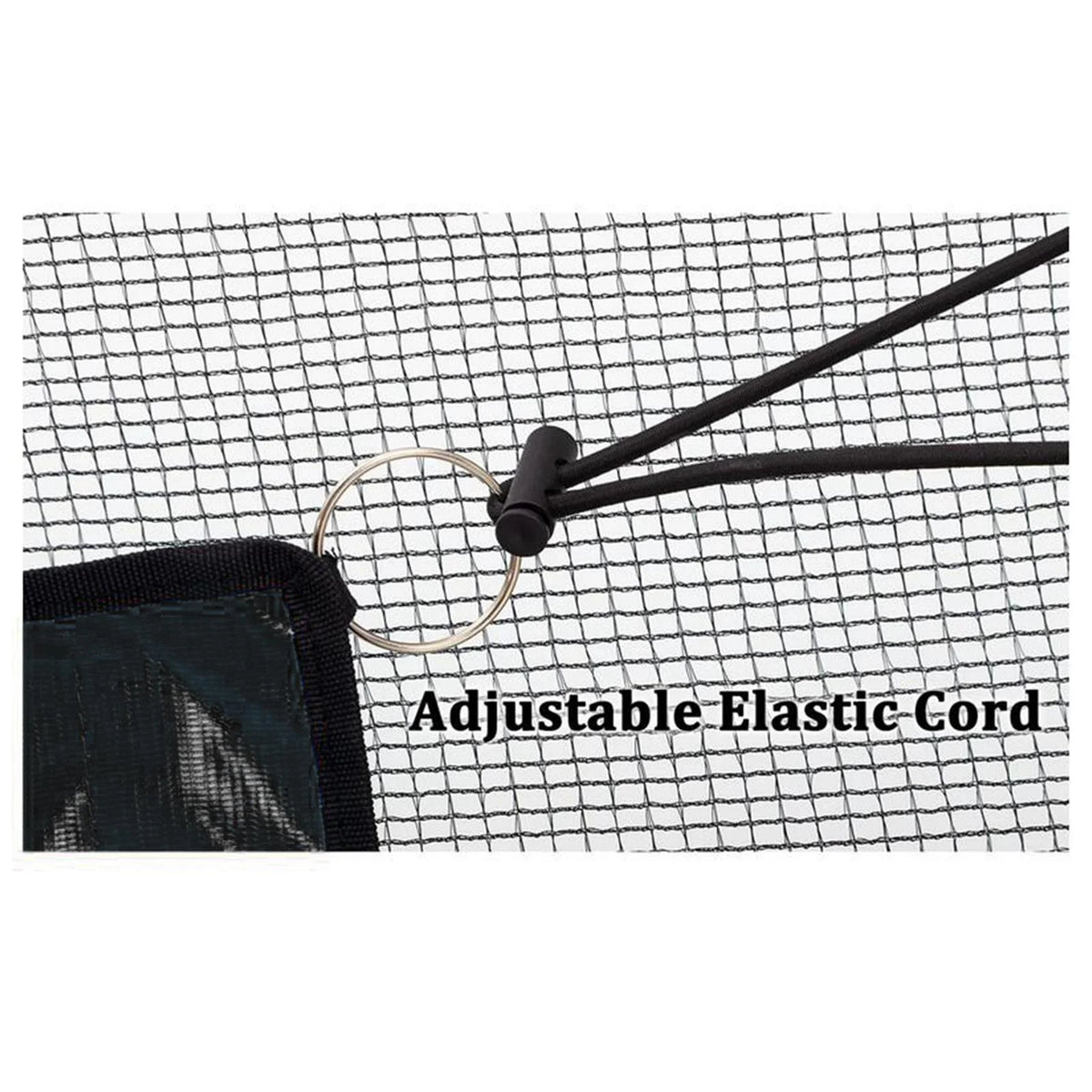 Black 69cmx48cm Basketball Hoop Attachment O92728