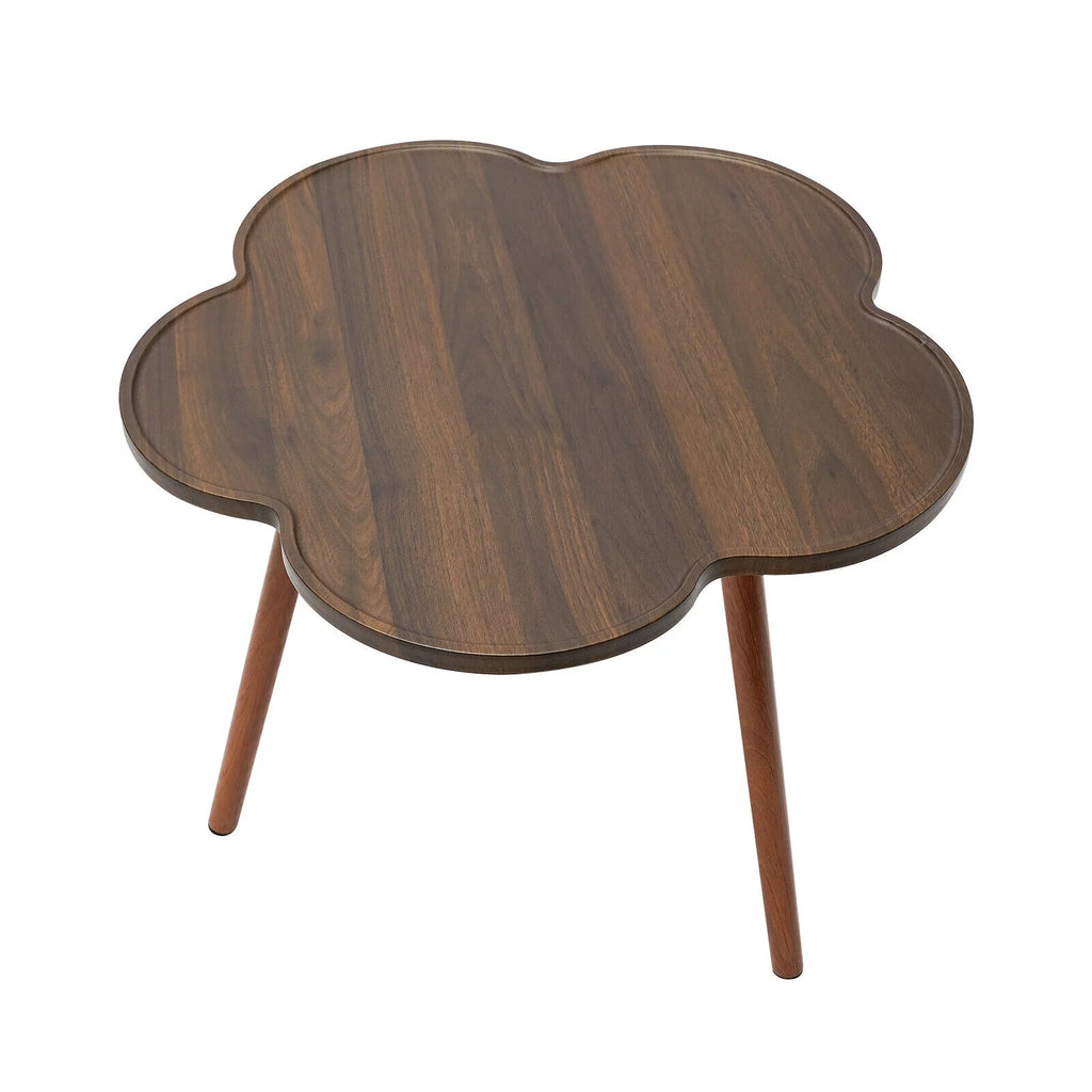 Log Color Coffee Table with Wood Legs M83471