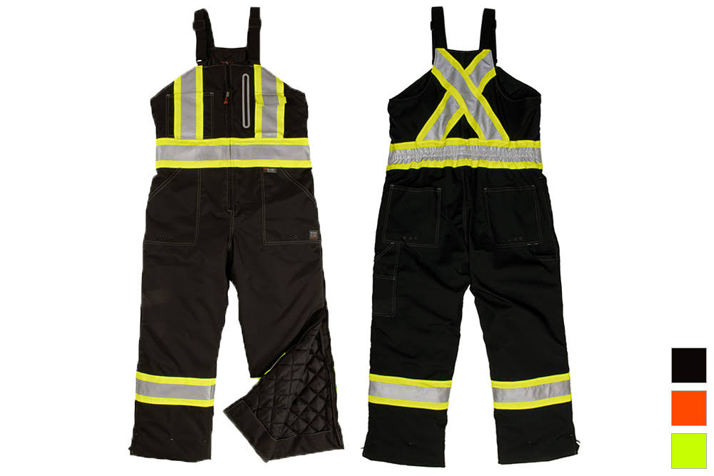Orange Insulated Safety Overall W1661