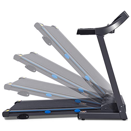 Folding Electric Treadmill with LED/LCD Monitor P94974