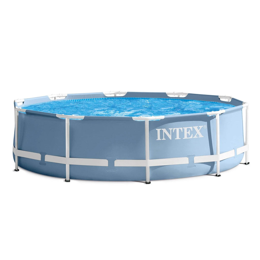 12ft x 30in Above Ground Swimming Pool with Filter Pump U259