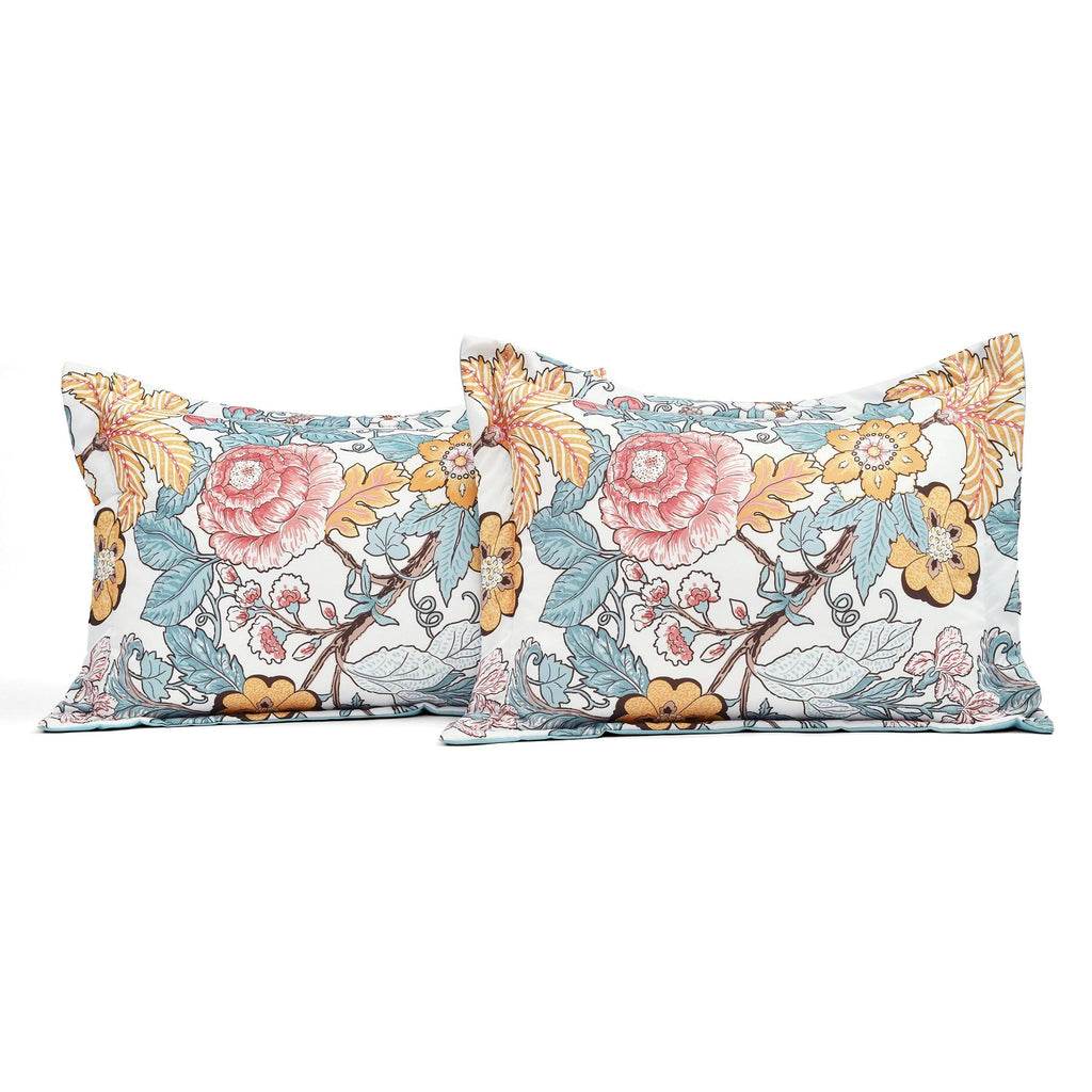 Blue & Yellow King Comforter Set Z532