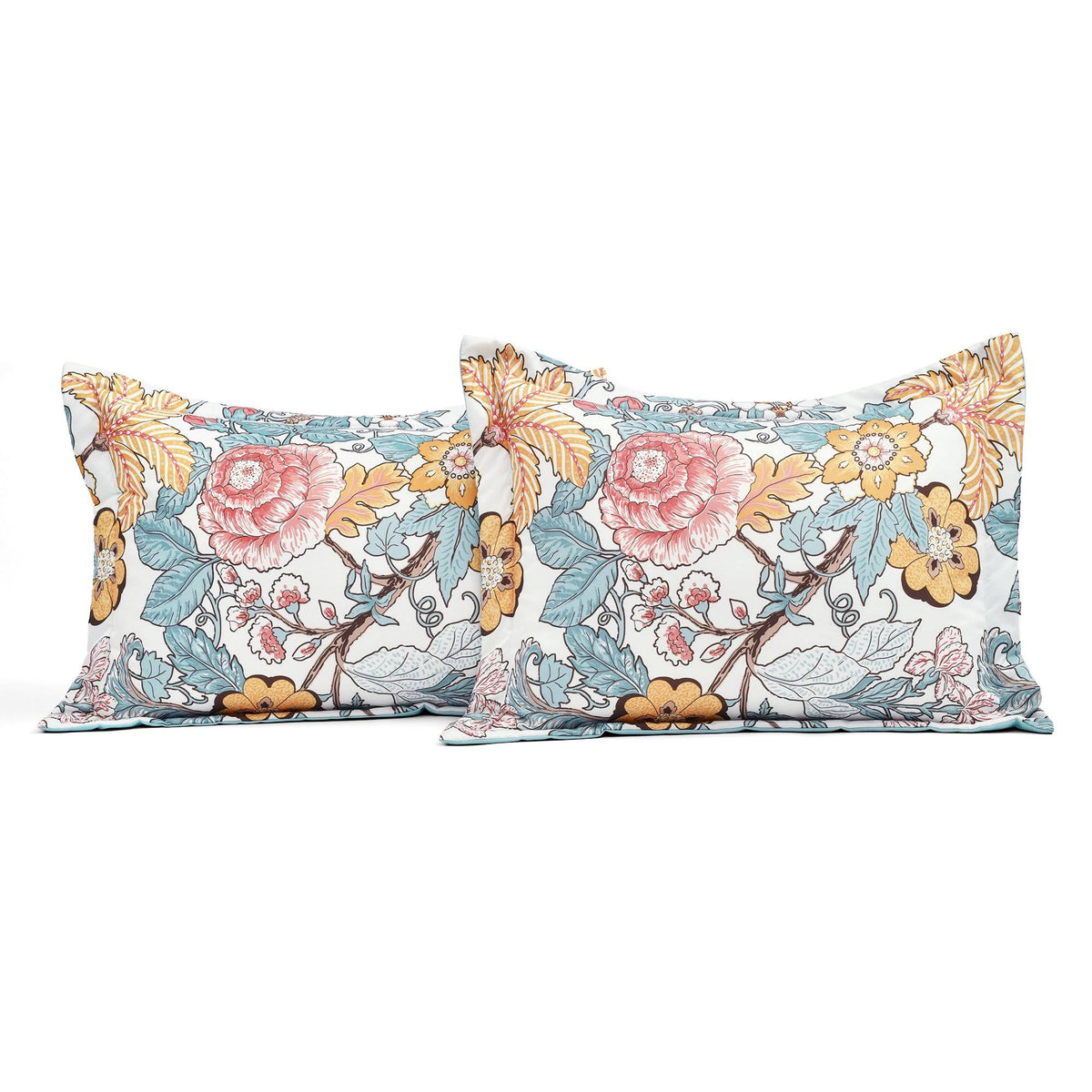 Blue & Yellow King Comforter Set Z532