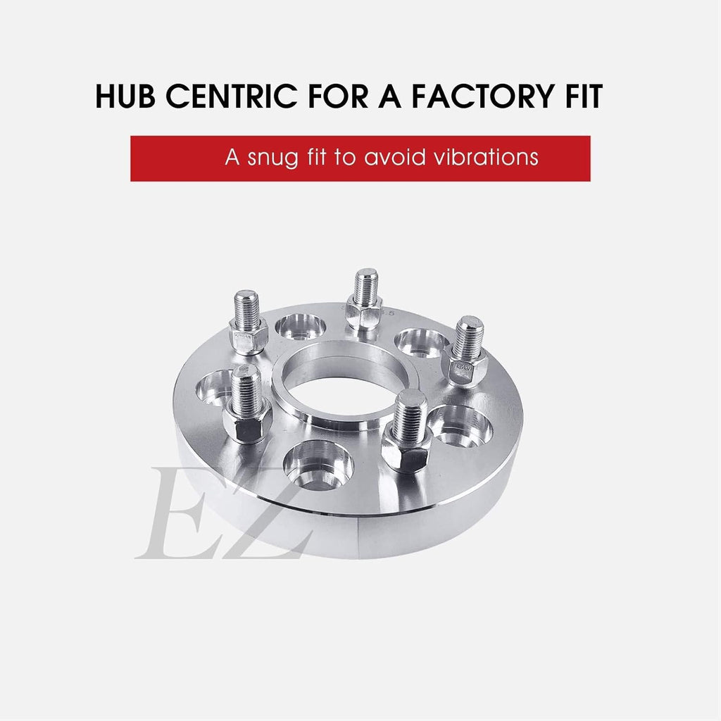 4 Hub Centric Wheel Adapters 5 Lug 130mm 1" H695