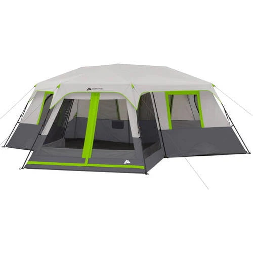 12-Person 3-Room Instant Cabin Tent with Screen Room P253421