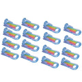 King Kool Lounge Floating Swimming Pool Lounger with Cupholder 16 Pack B4268