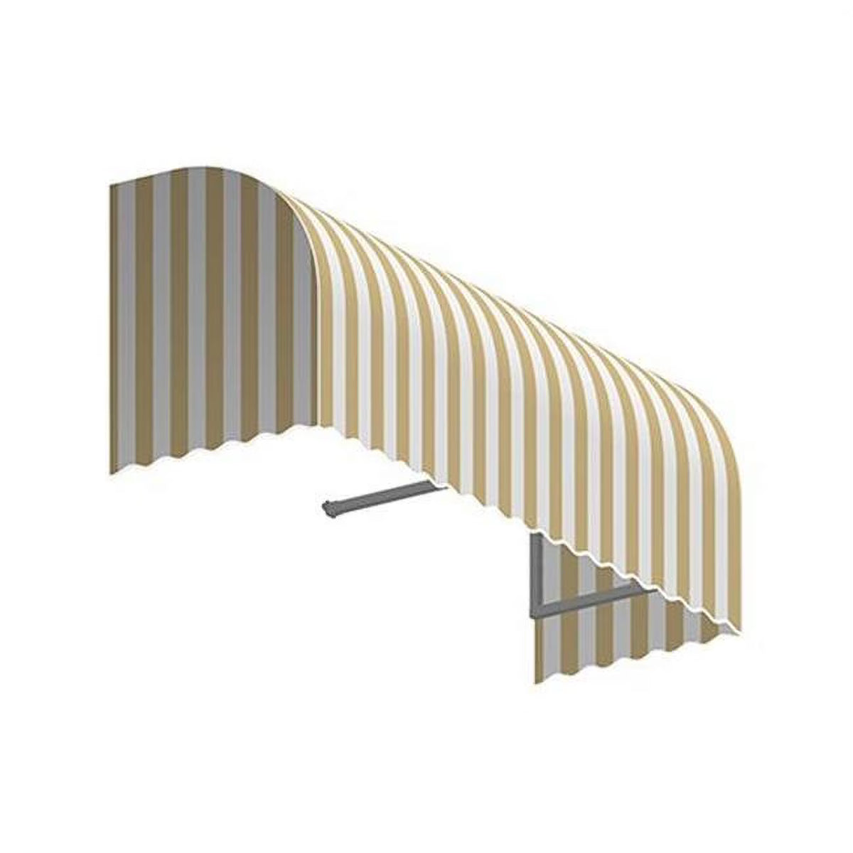 Linen & White Window & Entry Awning V266914