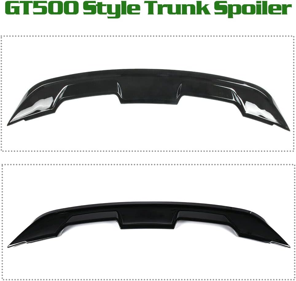 Glossy Black Trunk Spoiler Wing X5353