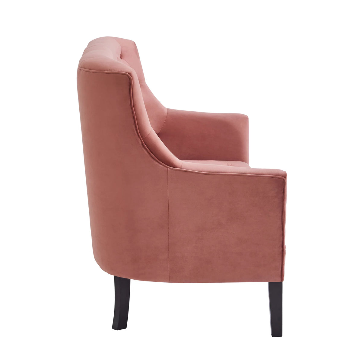 Pink Velvet Loveseat Sofa H6297
