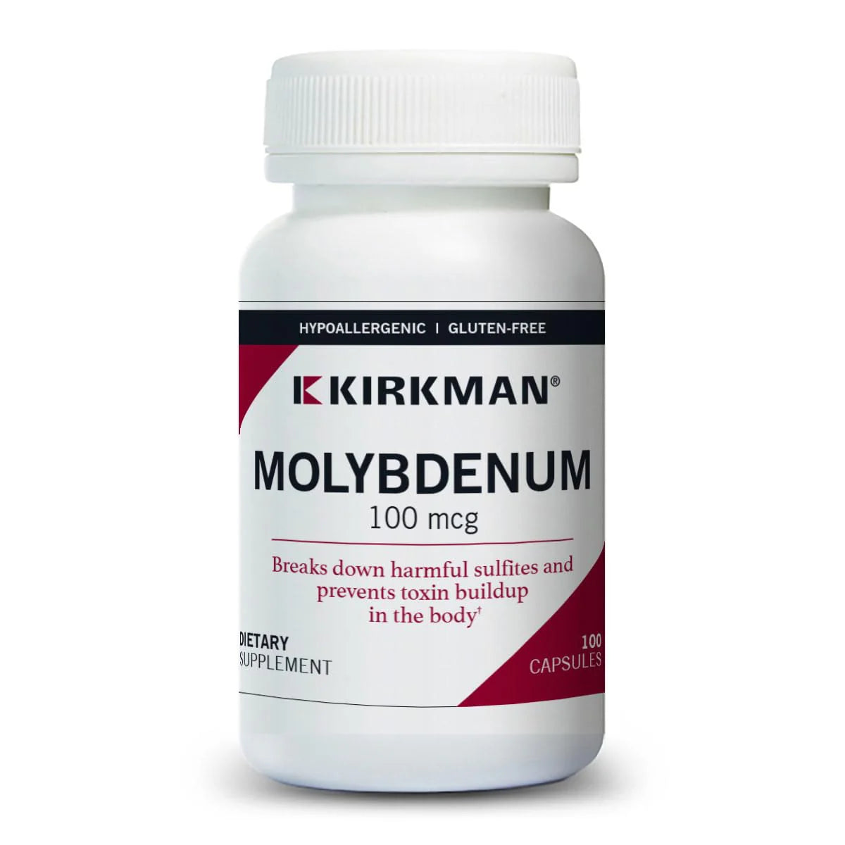 Molybdenum 100 mcg 100 Capsules J3517
