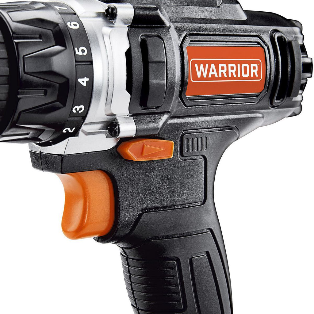 12V Cordless Drill and Flashlight 2-Tool Combo Kit with Battery and Charger W145096