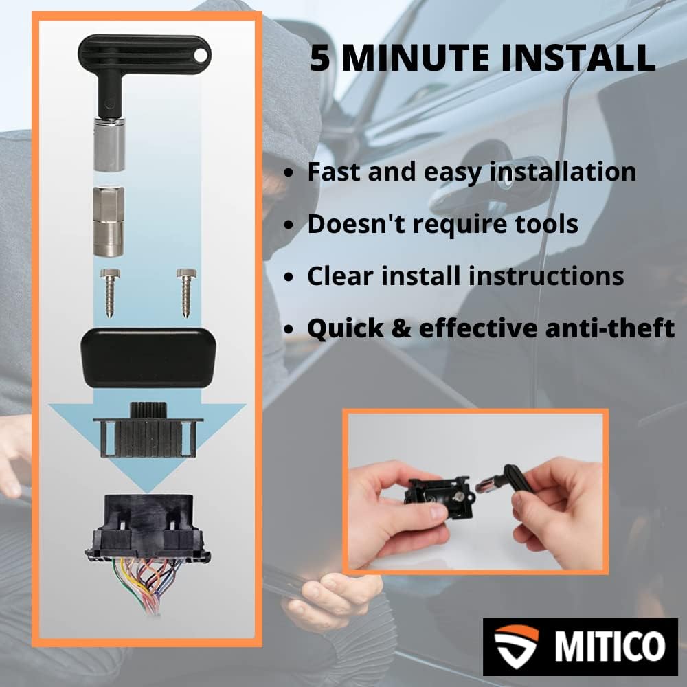 Metal OBD2 Port Lock Cap Anti-Theft Device K355