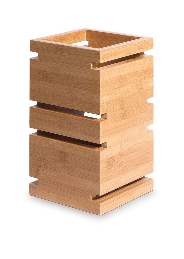 12in Square Natural Bamboo Multi-Level Riser K4316