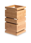12in Square Natural Bamboo Multi-Level Riser K4316