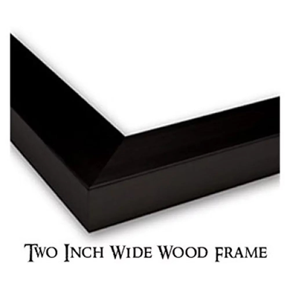 Black Modern Framed Art Print B672805