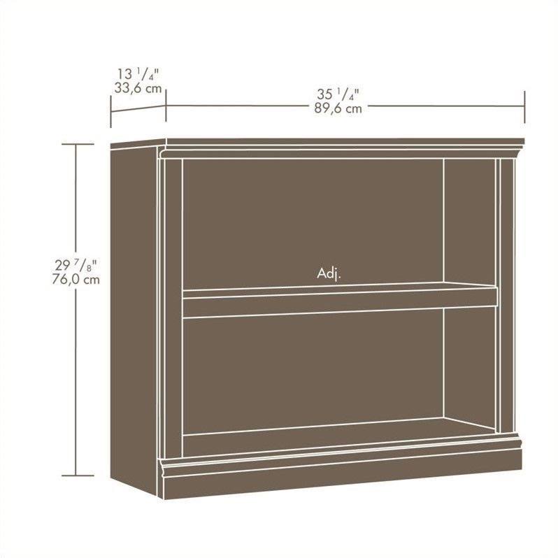 2-Shelf Bookcase Select Cherry B945123