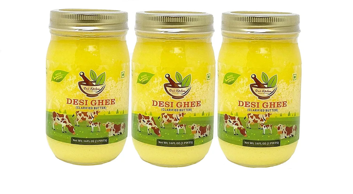 Ghee Clarified Butter 16oz 3 Pack F385467