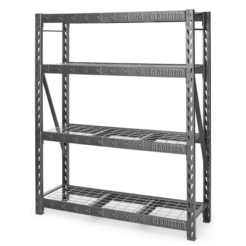 4-Tier Welded Steel Storage Shelving Unit T3640