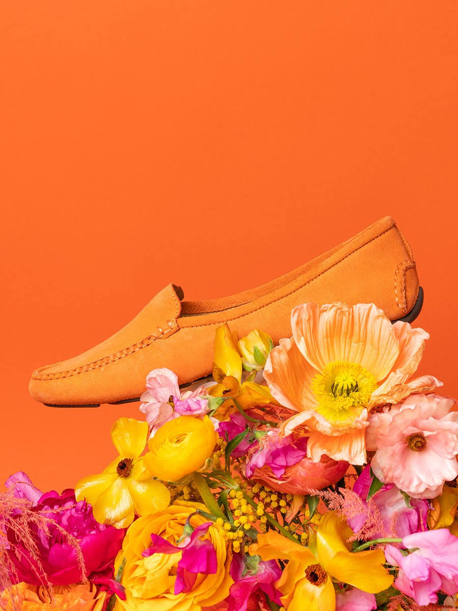 Tangerine Driving Moccasin Z351991
