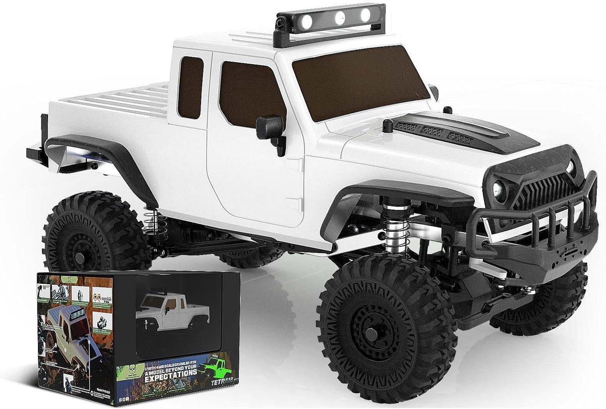 Gray 1/18 4WD RTR RC Rock Crawler Truck U2489