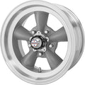 Gray Wheel With Machined Lip (15x10/5x120.7mm, -44mm offset) P52116