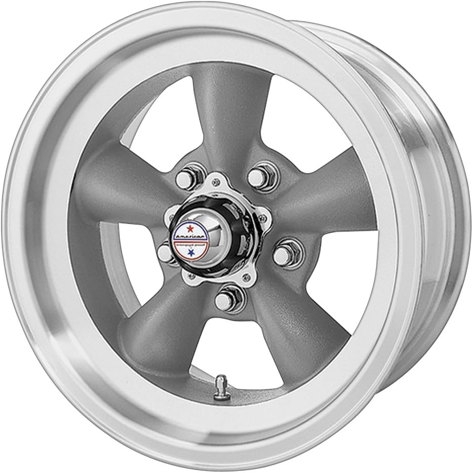 Gray Wheel With Machined Lip (15x10/5x120.7mm, -44mm offset) P52116
