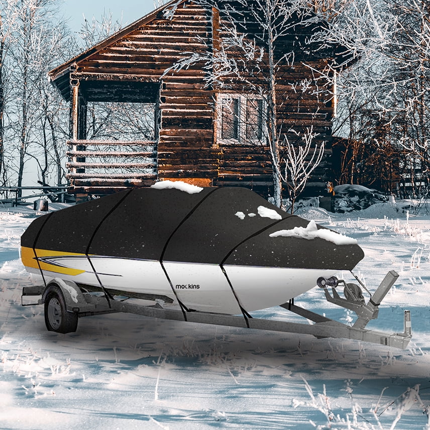 600D Polyester Oxford Trailerable Boat Cover H255