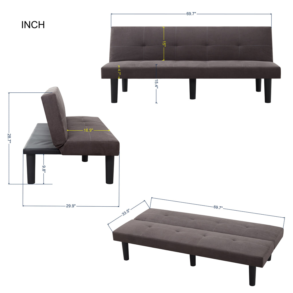 70” Futon Sofa bed Q430058