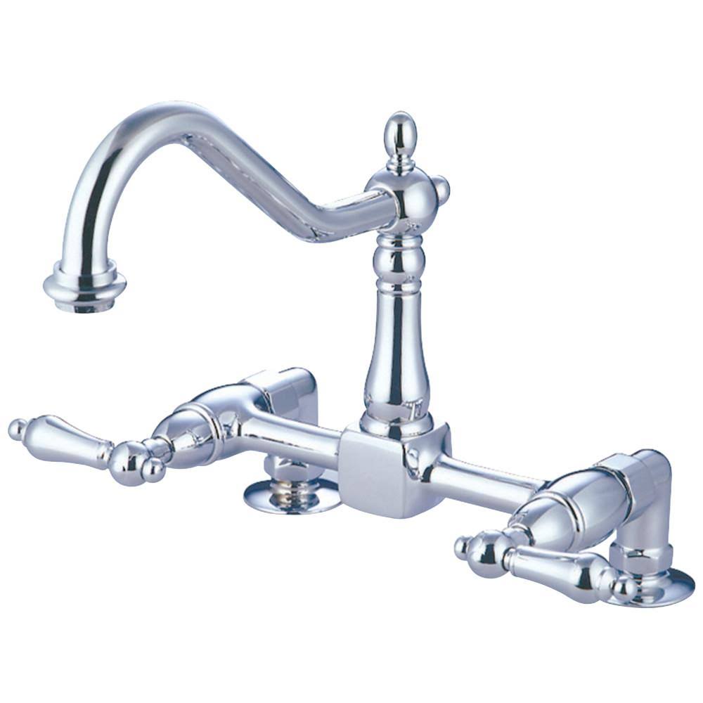 Oil Rubbed Bronze Two-Handle Kitchen Faucet A97028
