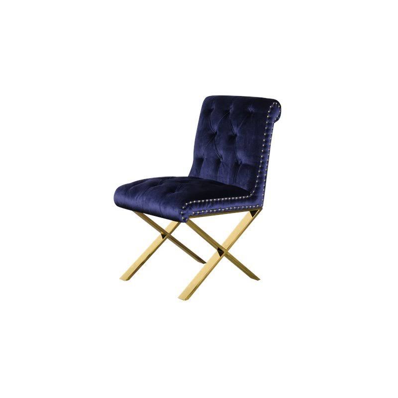Navy Velvet Dining Chair O306814