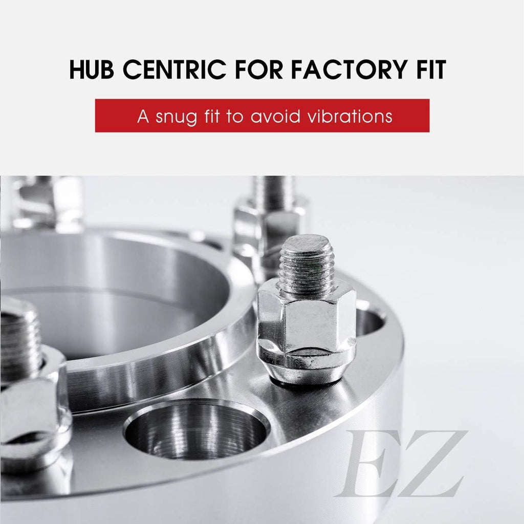 4 Hub Centric Wheel Adapters 5 Lug 130mm 1" H695