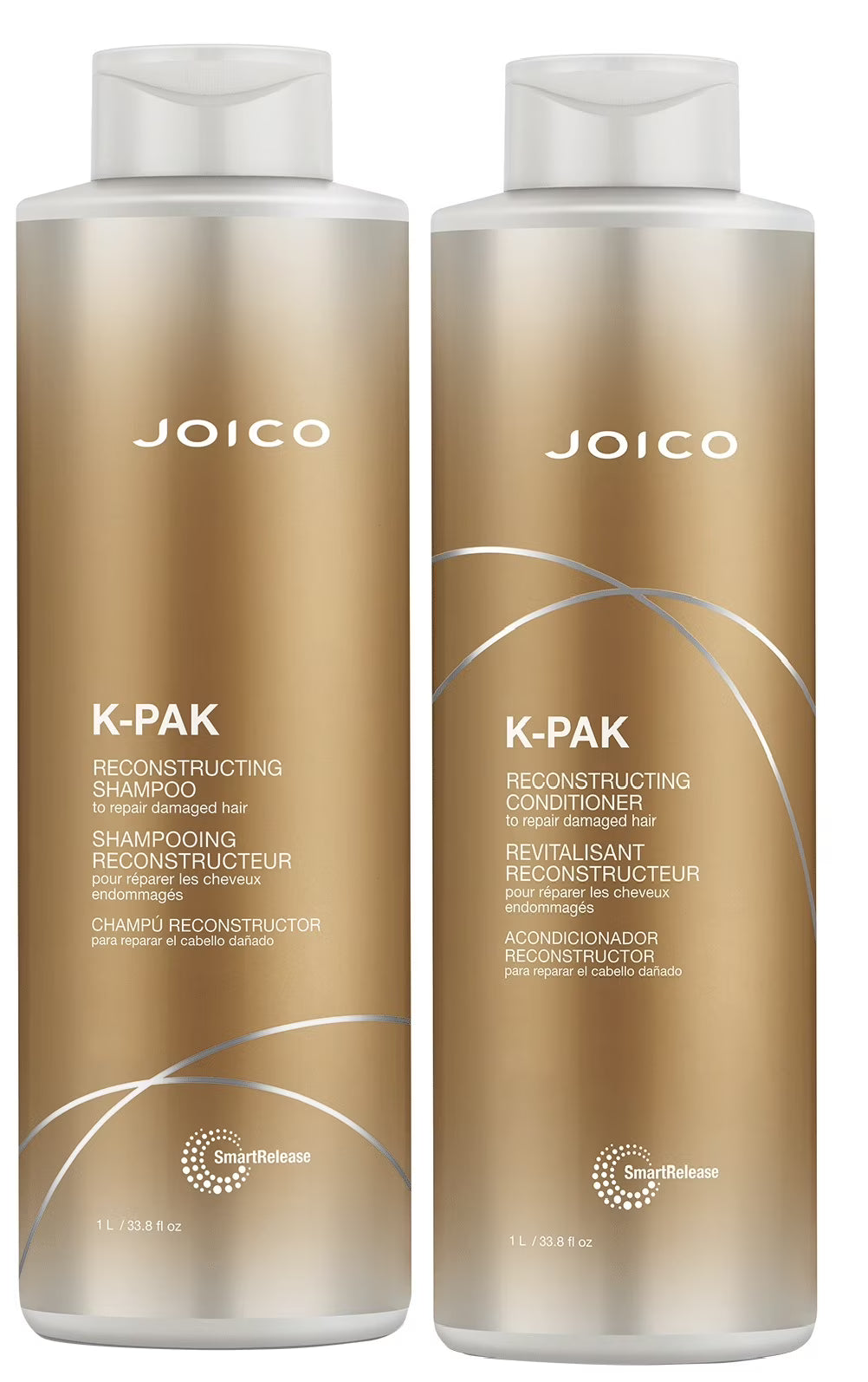 K-Pak Shampoo and Conditioner Liter Duo Set, 33.8 oz X618122