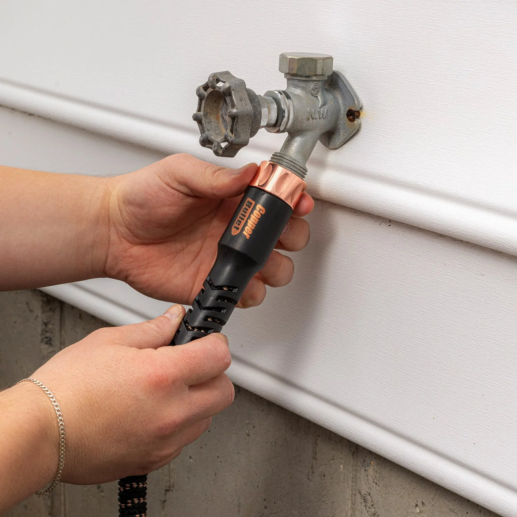 Copper Bullet Expandable Hose with Thumb Spray Nozzle 75 ft I6521