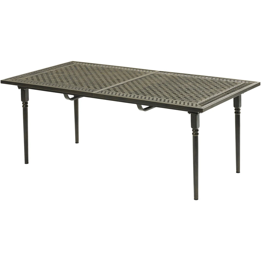 7-Piece Dining Set with Expandable Table and 6 Swivel Rockers K315
