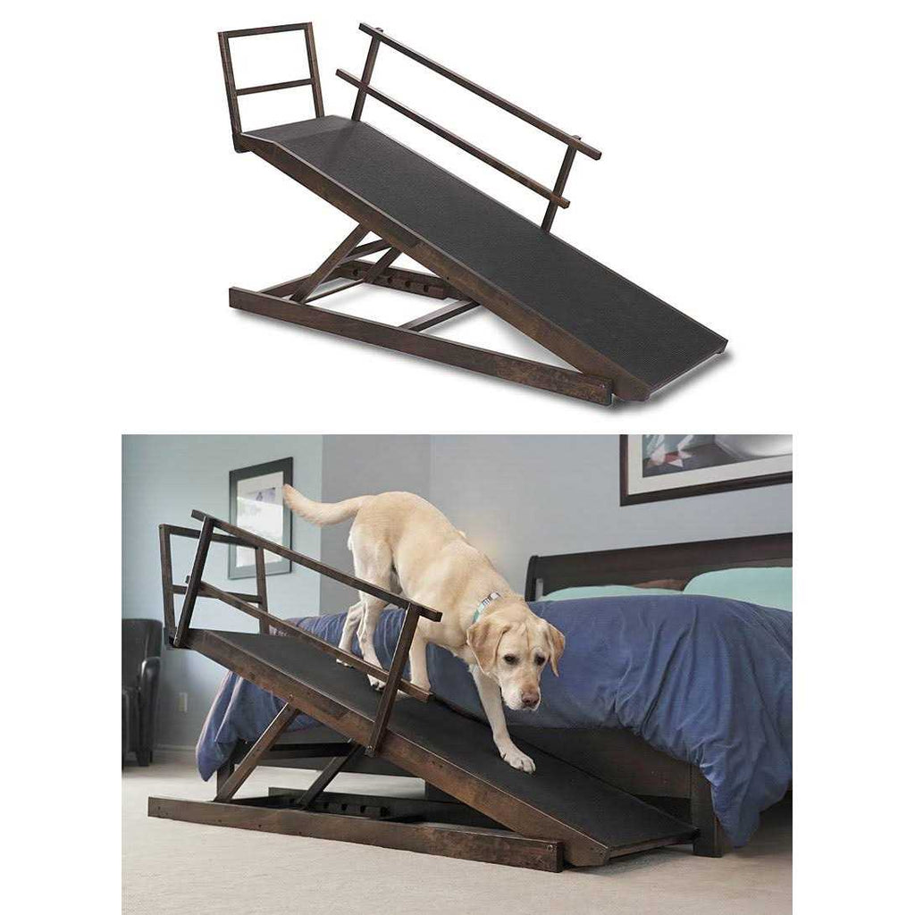 Large Adjustable Height Dog Bed Ramp C984