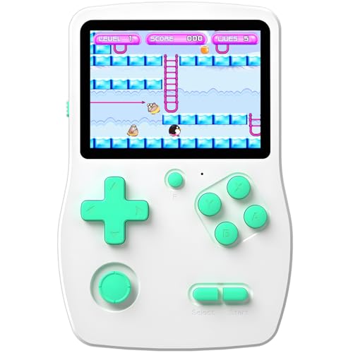Blue Handheld Games with 3.0" IPS Screen and Rechargeable Battery B668