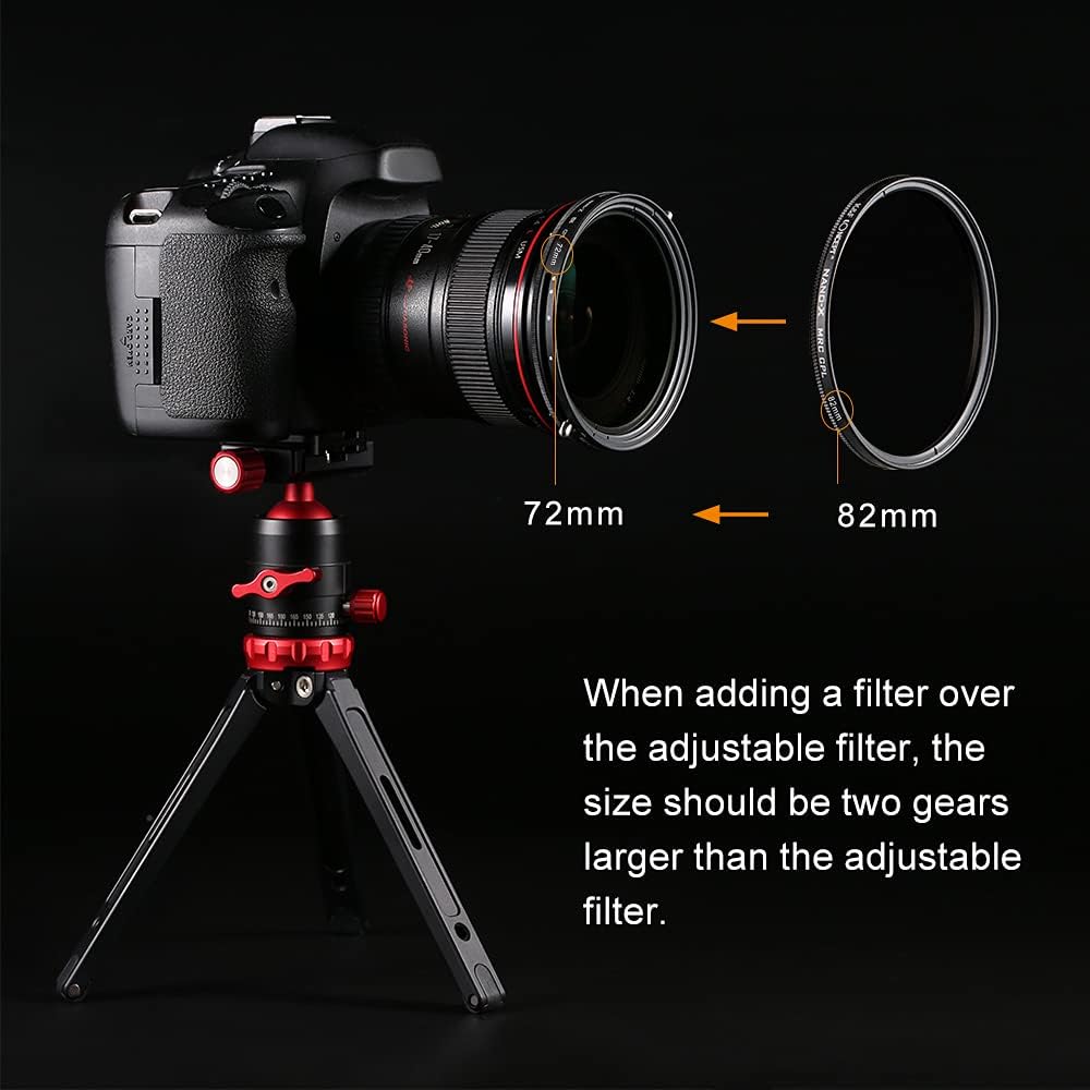 67mm Variable ND2-ND32 ND Filter and CPL Circular Polarizing Filter 2 in 1 S976142