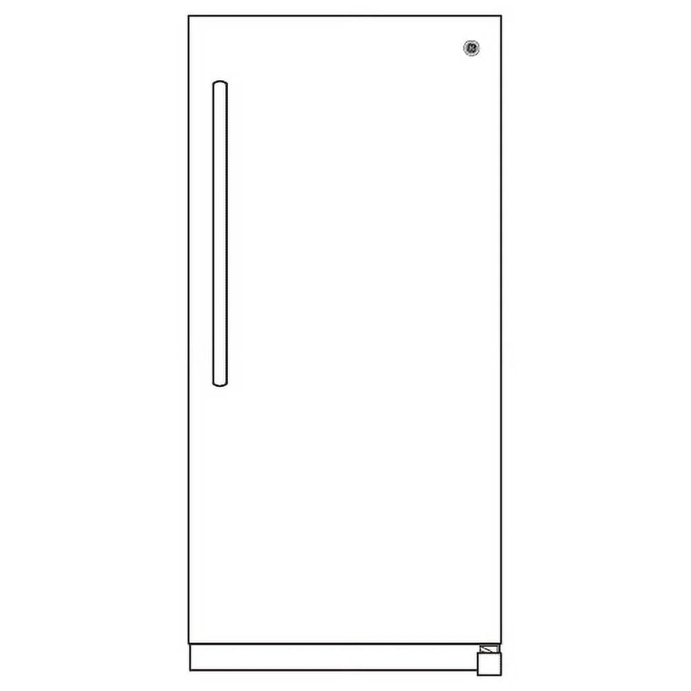 White Upright Freezer E770052