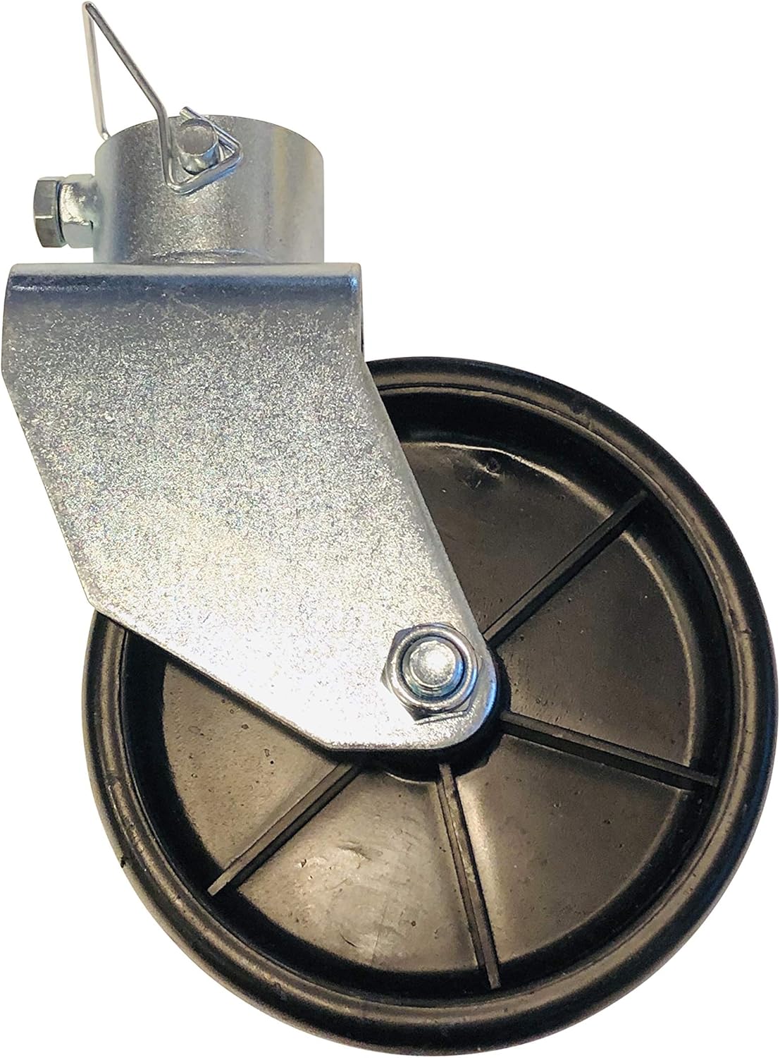 Trailer Jack Caster with Pin, 2000 Pound Rated, Pack of 2 H1146