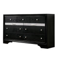 Black Dresser with 2 Jewelry Drawer G255