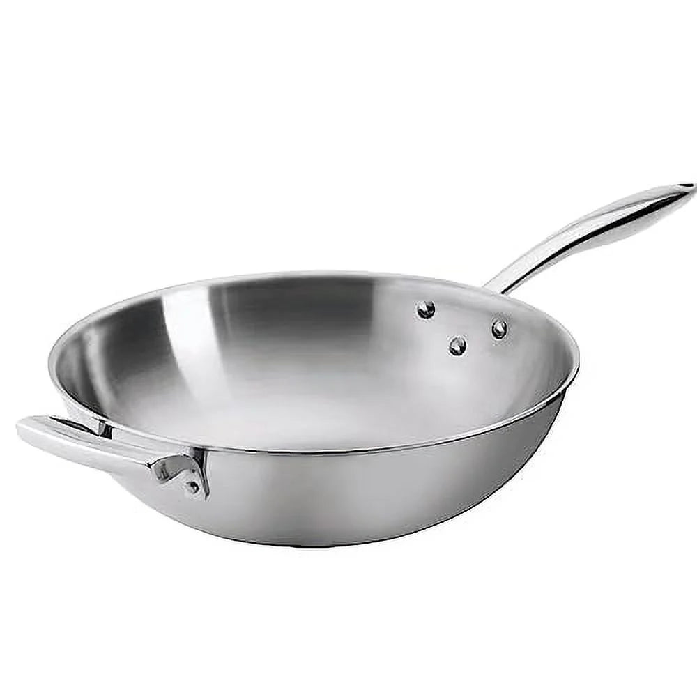 9 Qt. 3-Ply Wok Pan R8109