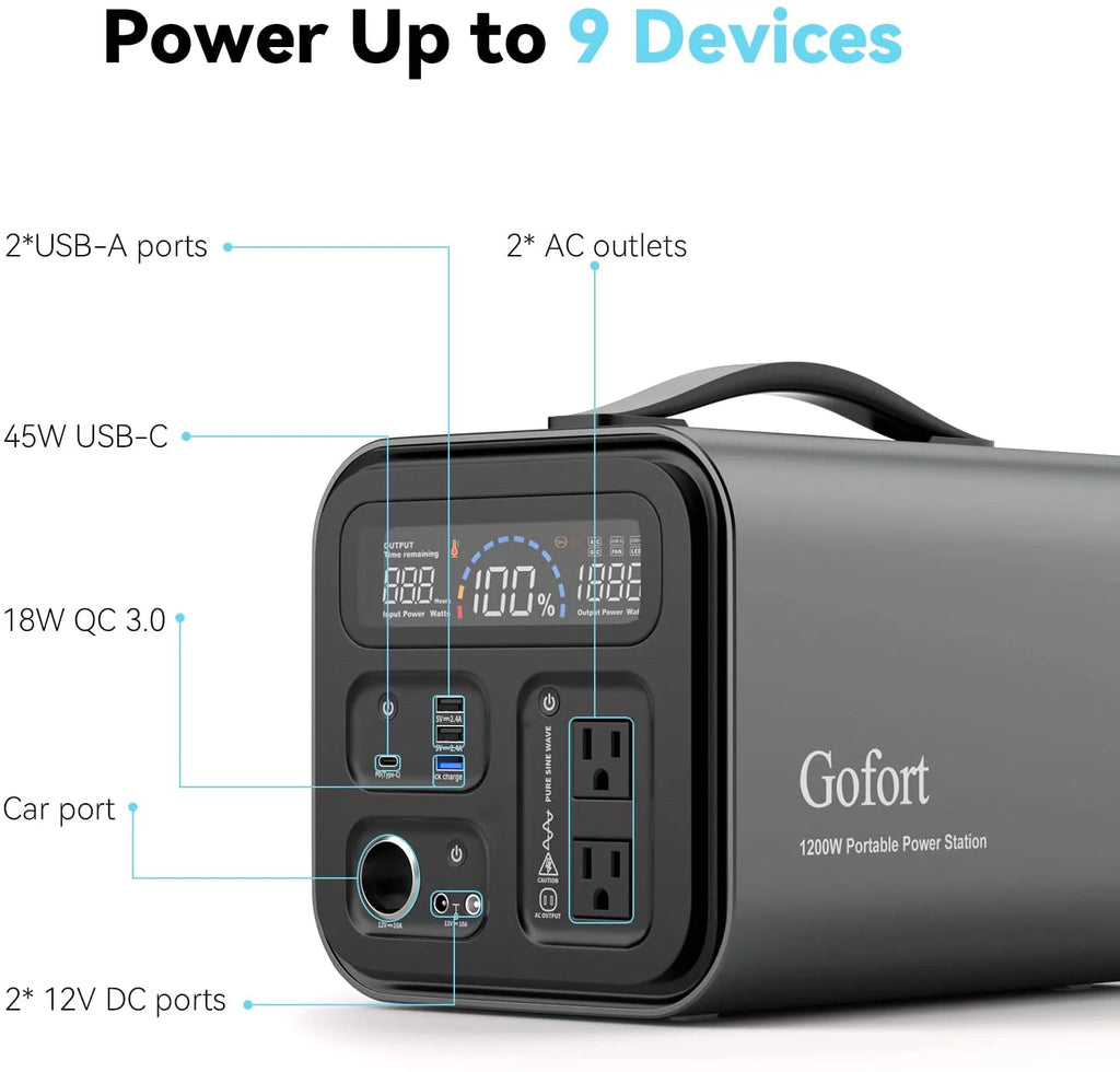 600 Watts Portable Power Station C333693
