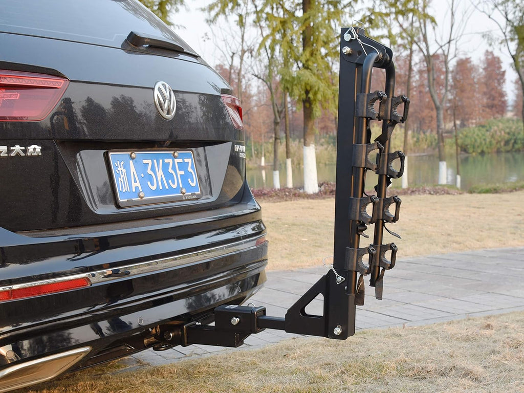 2-inch Receiver Trailer Hitch Extension Riser with Anti-Rattle Bolt Pack of 2 R614