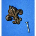 Cast Iron Fleur De Lis Cabinet Knobs, Pack Of 30 A612