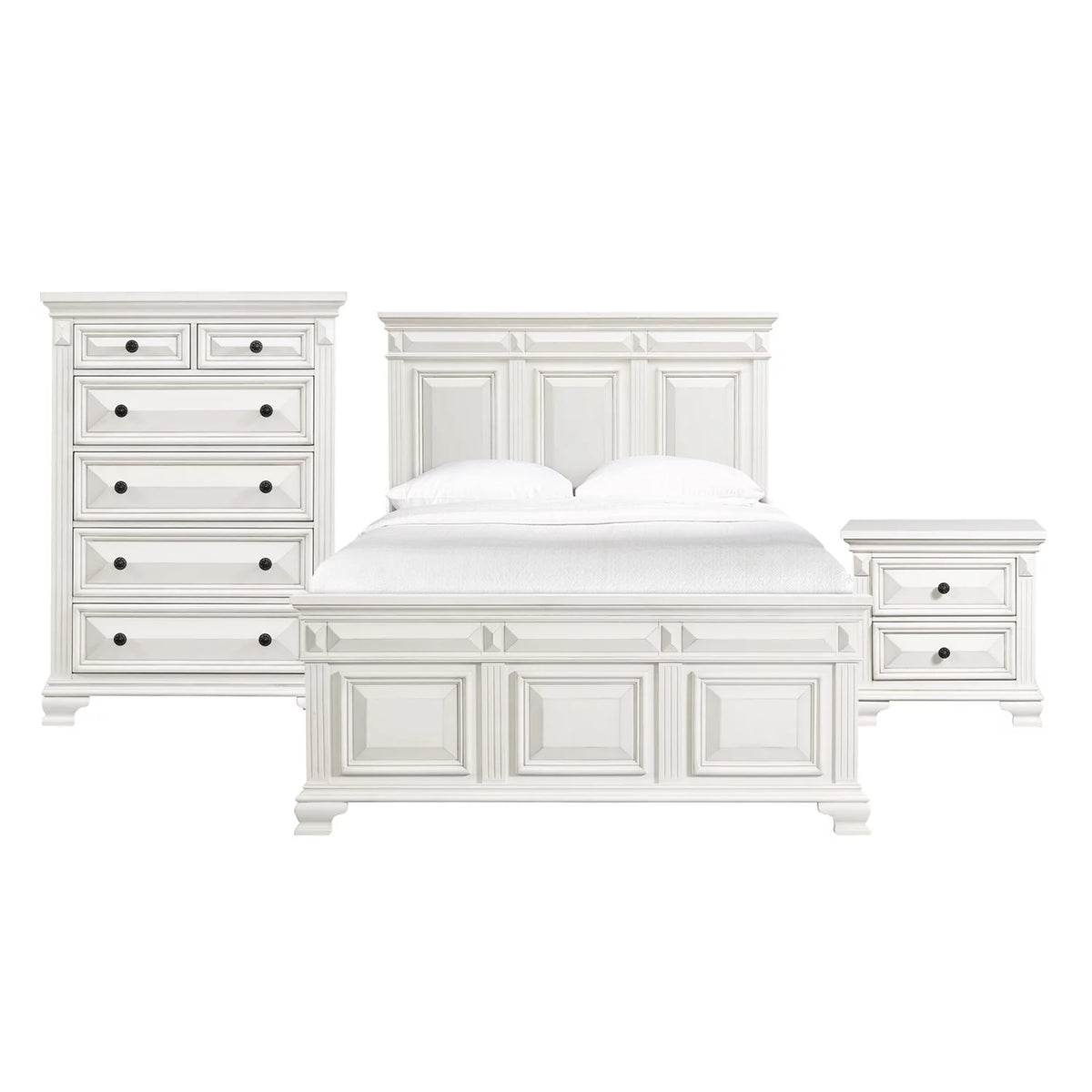 King Panel 3PC Bedroom Set U361063