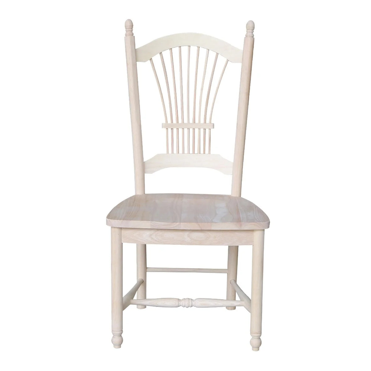 Solid Wood Sheafback Dining Chairs, Set of 2 Y9113