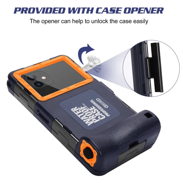 Waterproof Protective Case for Oppo Find X3 and Phones Up to 6.9 Inch D807