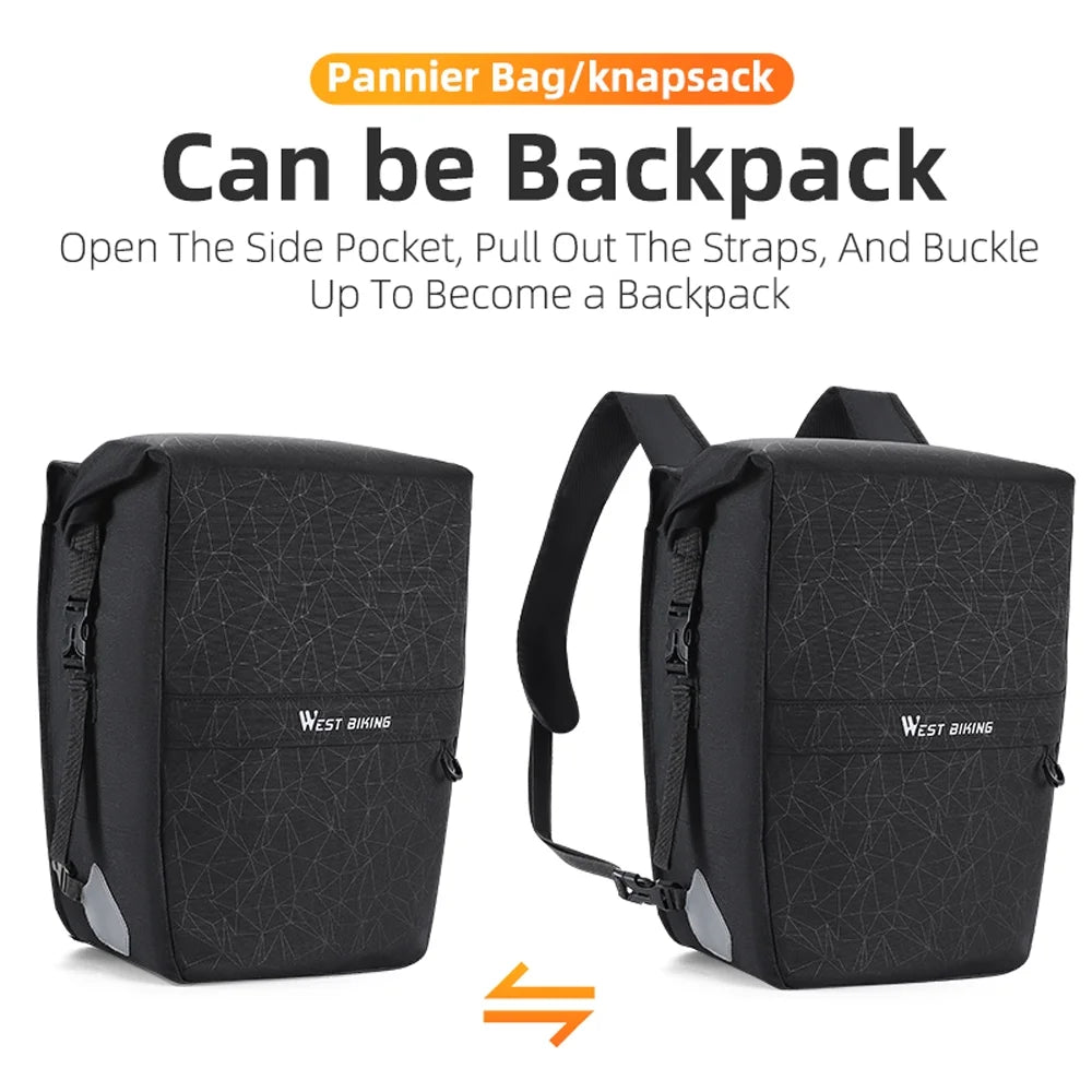 Expandable Bike Rear Seats Bag Cycling Bag V197886
