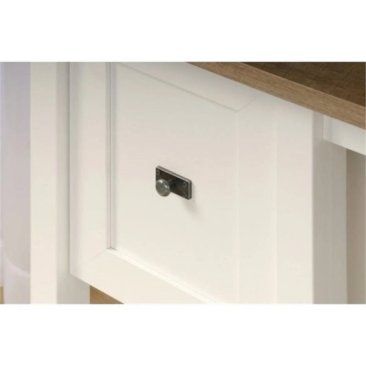 Home Office Desk in Soft White C511